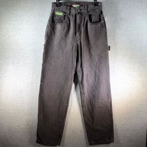 Empyre Zumiez Tori Sk8 Carpenter Skate Jeans Women Size 5‎ Black Denim Loose Fit